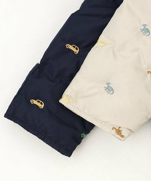 petit main / プティマイン ベビー・キッズウエア | 【リンク/BOYS】モチーフキルトジャンプスーツ | 詳細4