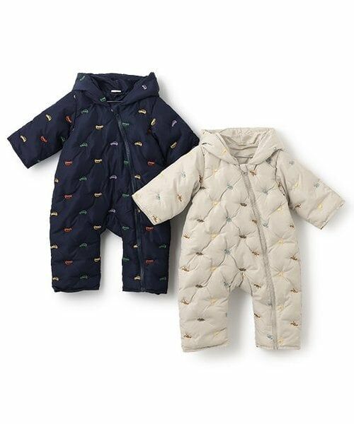 petit main / プティマイン ベビー・キッズウエア | 【リンク/BOYS】モチーフキルトジャンプスーツ | 詳細9