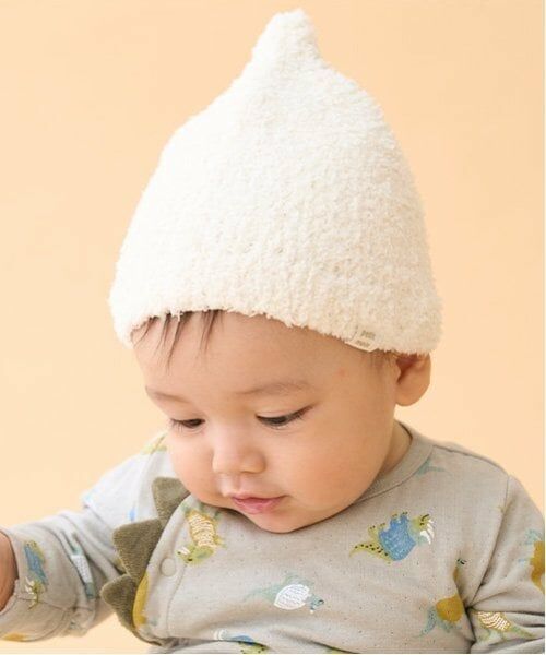 petit main / プティマイン ベビー・キッズグッズ | とんがりマシュマロビーニー | 詳細1
