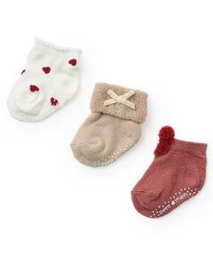 petit main / プティマイン ベビー・キッズウエア | BABY3Pソックス