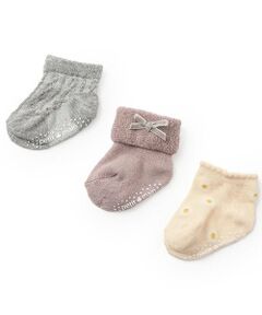 petit main / プティマイン ベビー・キッズウエア | BABY3Pソックス