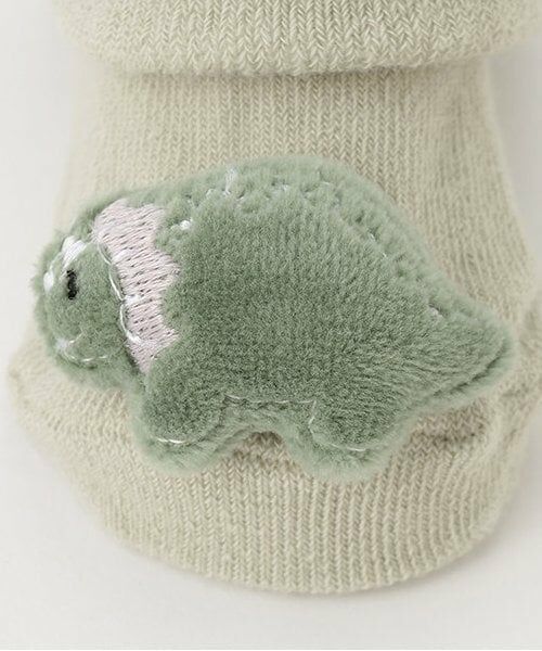 petit main / プティマイン ベビー・キッズウエア | 恐竜カップソックス | 詳細5