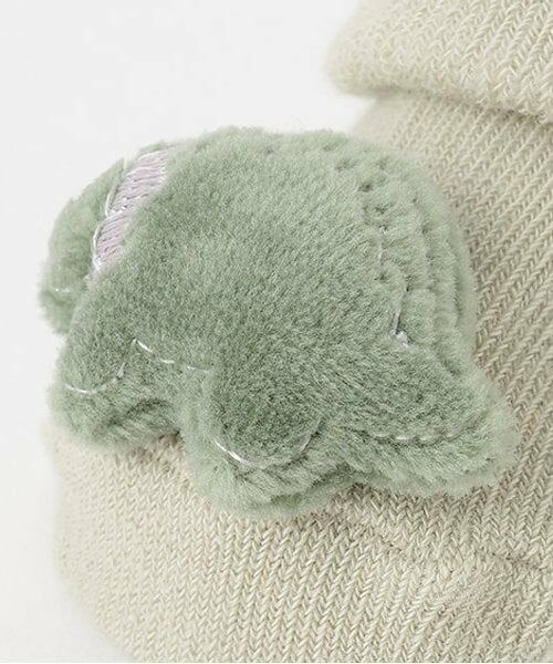 petit main / プティマイン ベビー・キッズウエア | 恐竜カップソックス | 詳細6