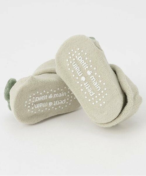 petit main / プティマイン ベビー・キッズウエア | 恐竜カップソックス | 詳細7