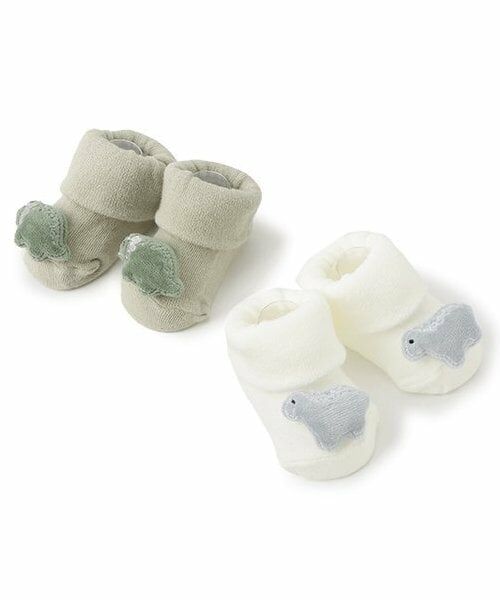 petit main / プティマイン ベビー・キッズウエア | 恐竜カップソックス | 詳細8