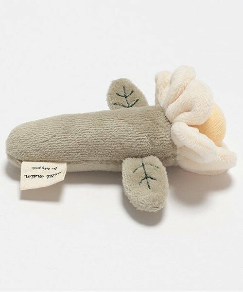 petit main / プティマイン おもちゃ・トイカメラ | お花・月ラトル | 詳細3