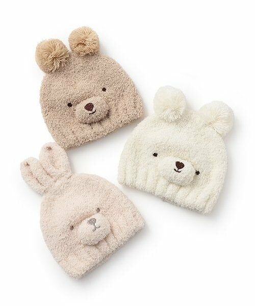 petit main / プティマイン ベビー・キッズグッズ | アニマルマシュマロビーニー | 詳細4