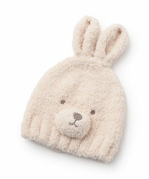 petit main / プティマイン ベビー・キッズグッズ | アニマルマシュマロビーニー（ライト ピンク）