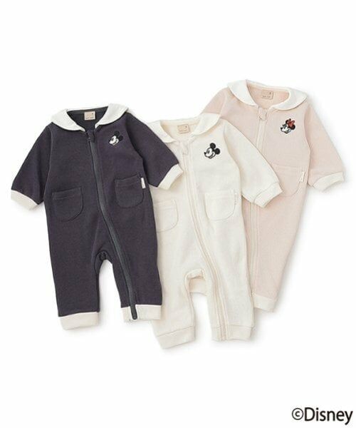 petit main / プティマイン ロンパース | 【Disney】セーラーカラーカバーオール | 詳細9