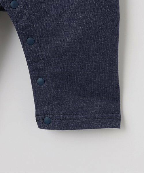 petit main / プティマイン ロンパース | 【Disney】ボーダー切替カバーオール | 詳細10