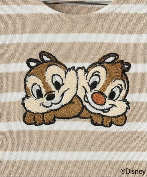 petit main / プティマイン ロンパース | 【Disney】ボーダー切替カバーオール | 詳細5