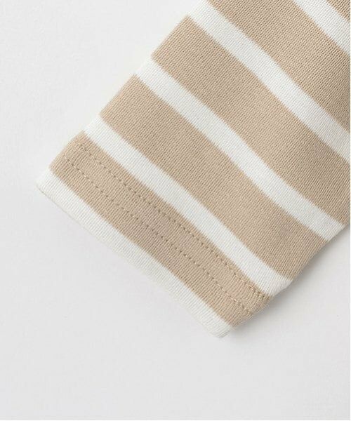 petit main / プティマイン ロンパース | 【Disney】ボーダー切替カバーオール | 詳細8