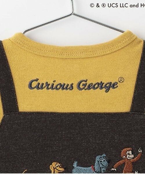 petit main / プティマイン ベビー・キッズウエア | 【おさるのジョージ】サロペット風カバーオール | 詳細11