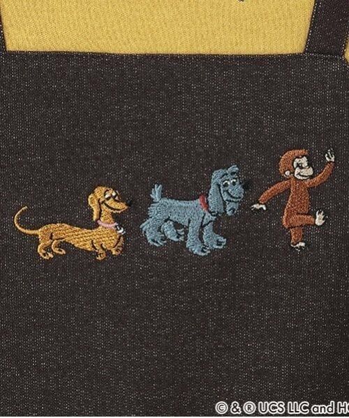 petit main / プティマイン ベビー・キッズウエア | 【おさるのジョージ】サロペット風カバーオール | 詳細13