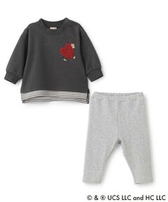 petit main / プティマイン ベビー・キッズウエア | 【おさるのジョージ】サガラAPセットアップ