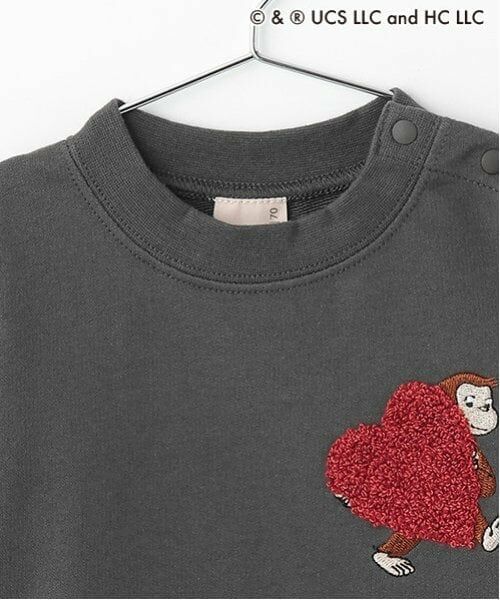 petit main / プティマイン ベビー・キッズウエア | 【おさるのジョージ】サガラAPセットアップ | 詳細3