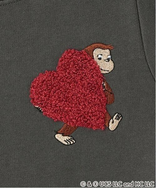 petit main / プティマイン ベビー・キッズウエア | 【おさるのジョージ】サガラAPセットアップ | 詳細4