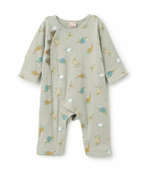 petit main / プティマイン ロンパース | 恐竜総柄カバーオール | 詳細11