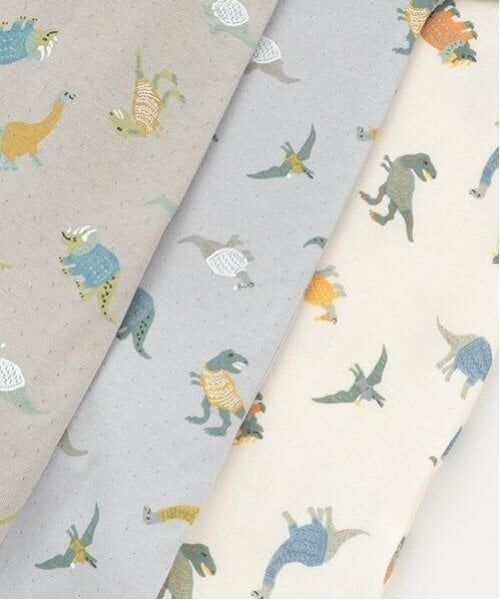 petit main / プティマイン ロンパース | 恐竜総柄カバーオール | 詳細8