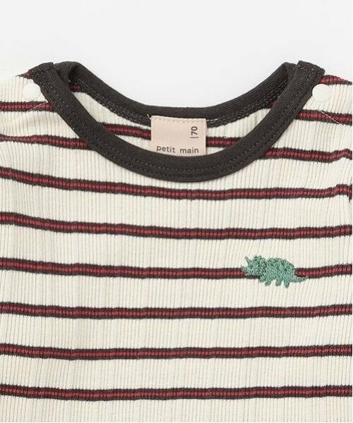 petit main / プティマイン ロンパース | ランダムテレコBDロンパース | 詳細4