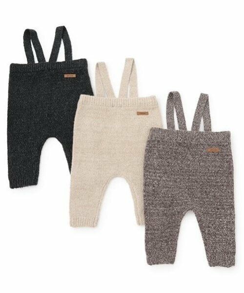 petit main / プティマイン ベビー・キッズウエア | サスつきニットパンツ | 詳細10