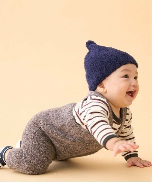 petit main / プティマイン ベビー・キッズウエア | サスつきニットパンツ | 詳細2