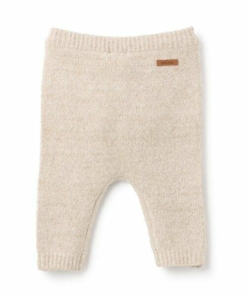 petit main / プティマイン ベビー・キッズウエア | サスつきニットパンツ | 詳細4
