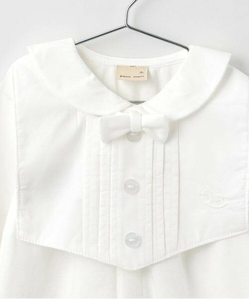 petit main / プティマイン ロンパース | 帽子・スタイつきセレモニーセット | 詳細3