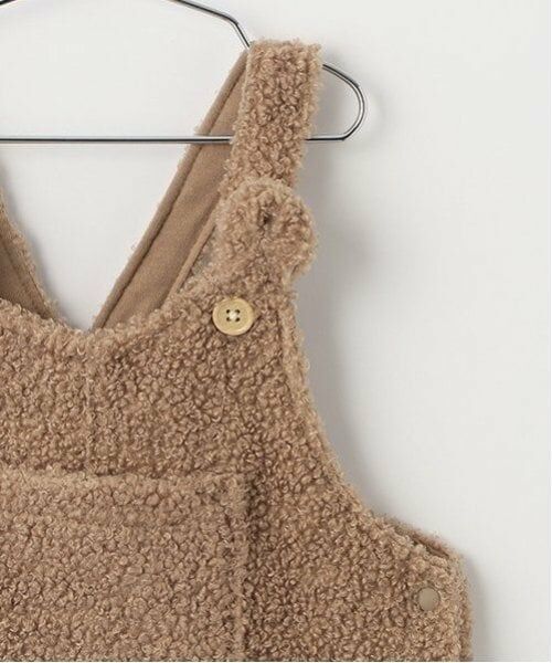 petit main / プティマイン ベビー・キッズウエア | もこもこサロペット | 詳細10