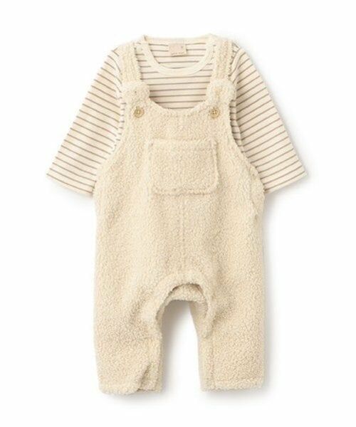 petit main / プティマイン ベビー・キッズウエア | もこもこサロペット | 詳細6