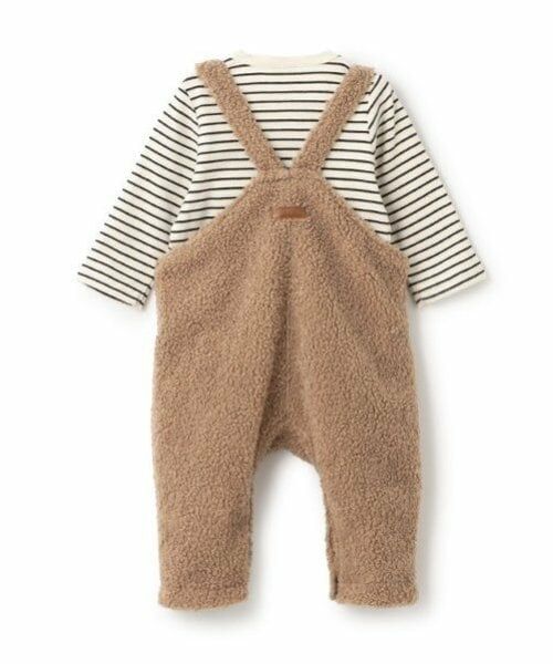 petit main / プティマイン ベビー・キッズウエア | もこもこサロペット | 詳細8