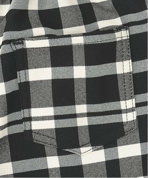 petit main / プティマイン その他パンツ | 裏起毛チェックテーパードパンツ | 詳細15