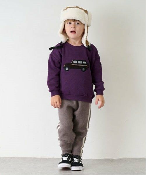 petit main / プティマイン その他パンツ | ニットトラックパンツ | 詳細5