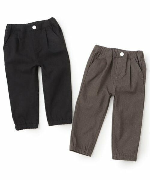 petit main / プティマイン その他パンツ | ストレッチヘリンボーンパンツ | 詳細11