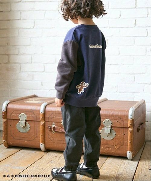 petit main / プティマイン その他パンツ | ストレッチヘリンボーンパンツ | 詳細3