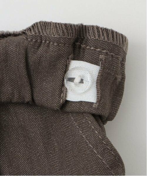 petit main / プティマイン その他パンツ | ストレッチヘリンボーンパンツ | 詳細6