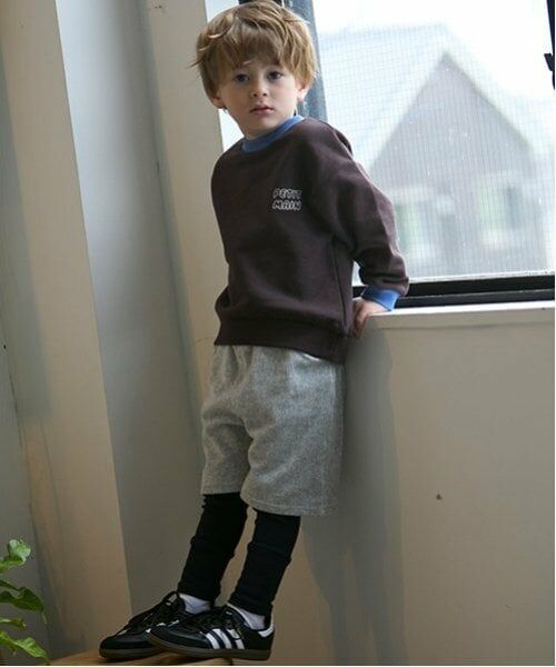 petit main / プティマイン その他パンツ | 【GOODPRICE】レギつきハーフパンツ | 詳細1