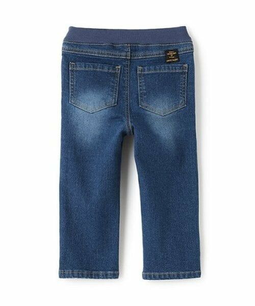 petit main / プティマイン その他パンツ | 裏起毛デニムストレートパンツ | 詳細6