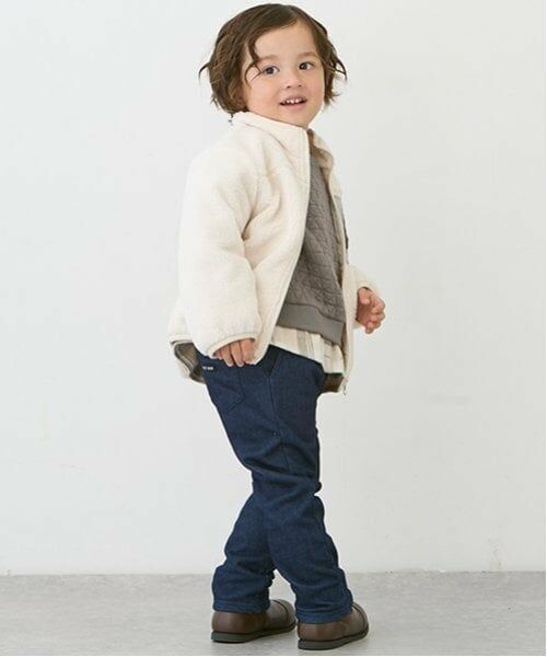 petit main / プティマイン その他パンツ | 【スマイルシリーズ】BOYS裏起毛パンツ | 詳細2