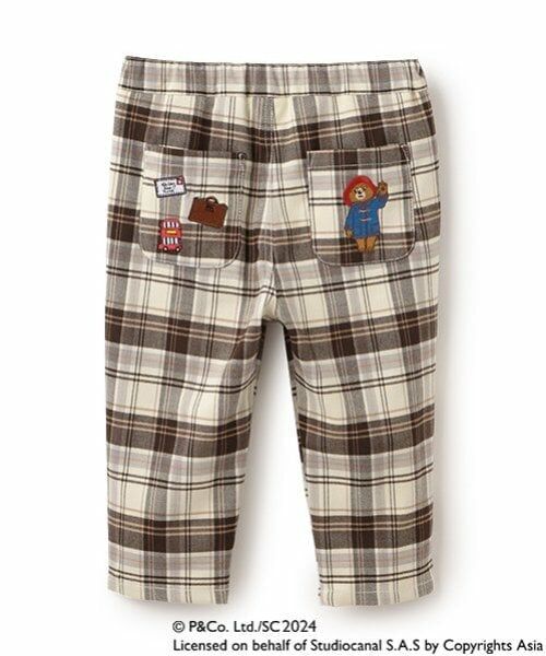 petit main / プティマイン その他パンツ | 【パディントン(TM)】ポケット刺しゅうパンツ（アイボリー）