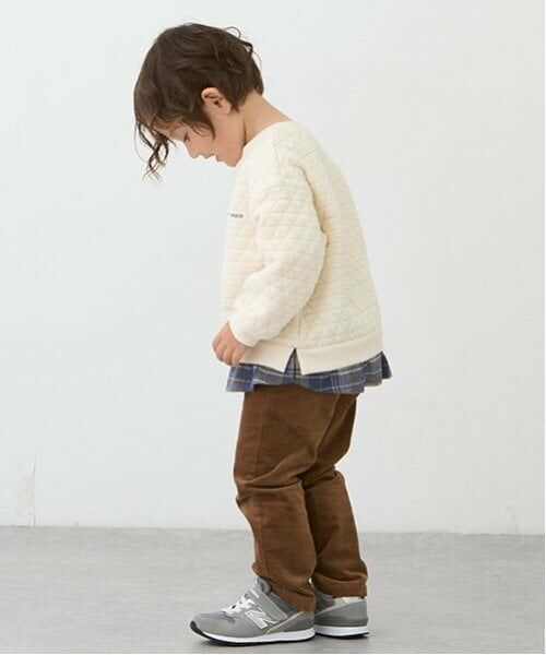 petit main / プティマイン その他パンツ | ストレッチ別珍パンツ | 詳細3