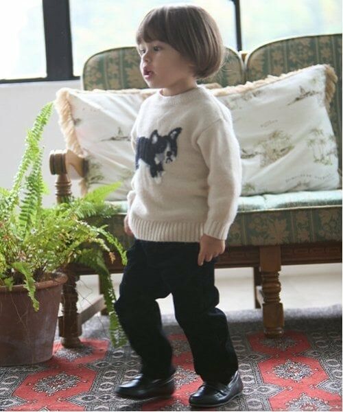 petit main / プティマイン その他パンツ | ストレッチ別珍パンツ | 詳細4