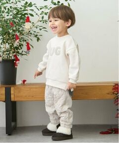 petit main / プティマイン その他パンツ | 切替キルティングパンツ