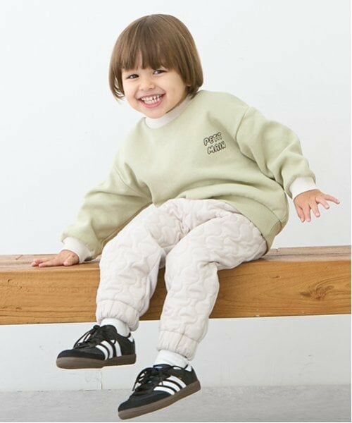 petit main / プティマイン その他パンツ | 切替キルティングパンツ | 詳細5