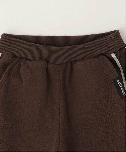 petit main / プティマイン その他パンツ | サイドラインスウェットパンツ | 詳細11