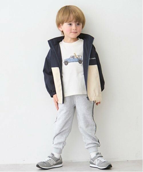 petit main / プティマイン その他パンツ | サイドラインスウェットパンツ | 詳細7