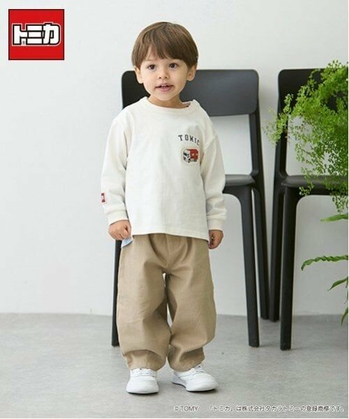 petit main / プティマイン その他パンツ | カーブシルエットストレッチパンツ | 詳細3