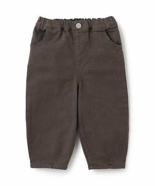 petit main / プティマイン その他パンツ | カーブシルエットストレッチパンツ（チャコール）