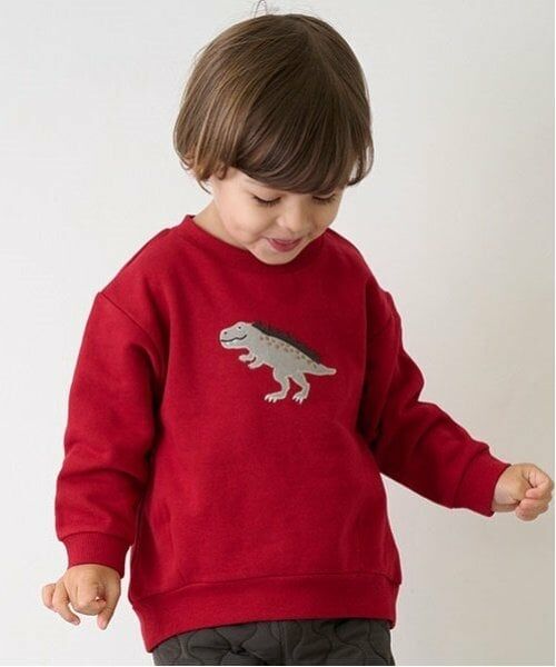 petit main / プティマイン スウェット | 【リンク】動物・恐竜トレーナー(キッズ) | 詳細1