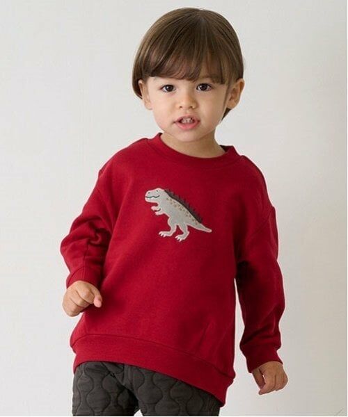 petit main / プティマイン スウェット | 【リンク】動物・恐竜トレーナー(キッズ) | 詳細2